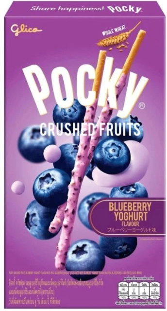 POCKY BLUEBERRY 38g borůvkové paličky POCKY BLUEBERRY 38g borůvkové paličky