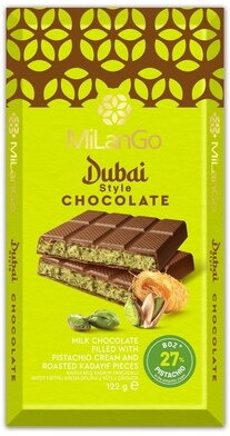 MILANGO 122g dubajská čokoláda