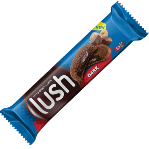 LUSH DARK 51g lískooříškové sušenky