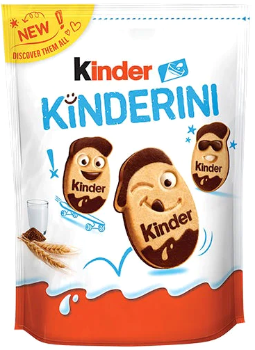 KINDER KINDERINI 250g sušenky v polevě