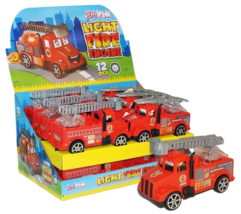 FIRE ENGINE 10g hračka+bonboný (Balení:12ks, 1ks=39Kč) FIRE ENGINE 10g hračka+bonboný (Balení:12ks, 1ks=39Kč)
