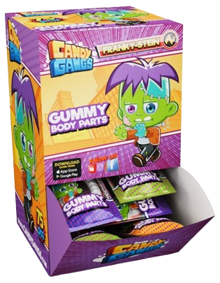CANDY GANGS FRANKY STAIN 10g ovocné želé (Balení:75ks 1ks=3Kč) CANDY GANGS FRANKY STAIN 10g ovocné želé (Balení:75ks 1ks=3Kč)