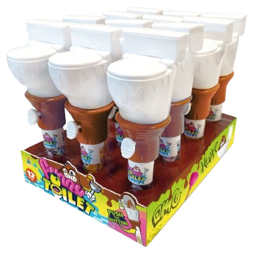 TOILET POP 10g hračka+bonbóny (Balení:12ks 1ks=25Kč)
