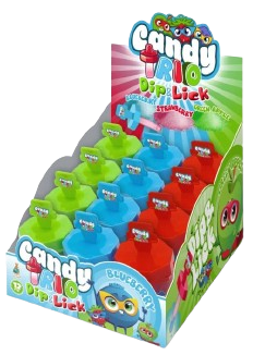 TRIO DIP&LICK 35g lizátko s práškem (Balení:12ks 1ks=15,50Kč) TRIO DIP&LICK 35g lizátko s práškem (Balení:12ks 1ks=15,50Kč)