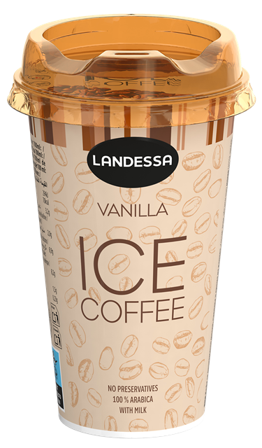 LANDESSA VANILLA 230ml ľadová káva LANDESSA VANILLA 230ml ľadová káva
