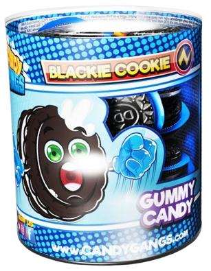 CANDY GANGS BLACK COOKIE 10g cukrovinka (Balení:30ks 1ks=3Kč) CANDY GANGS BLACK COOKIE 10g cukrovinka (Balení:30ks 1ks=3Kč)