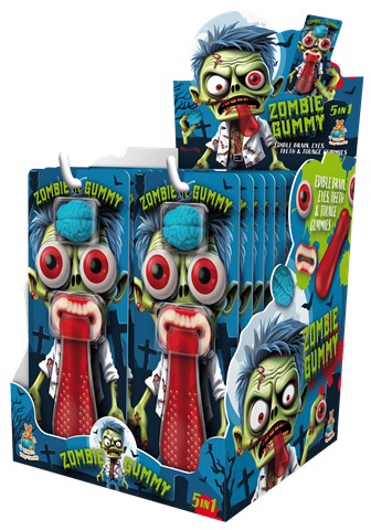 ZOMBIE GUMMY 20g želé cukrovinka (Baleni:20ks 1ks=11Kč)