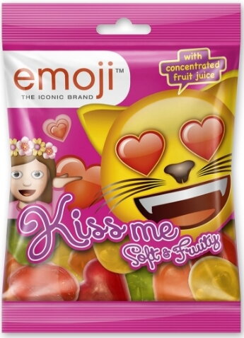 EMOJI SOFT & FRUITY 175g želé bonbóny
