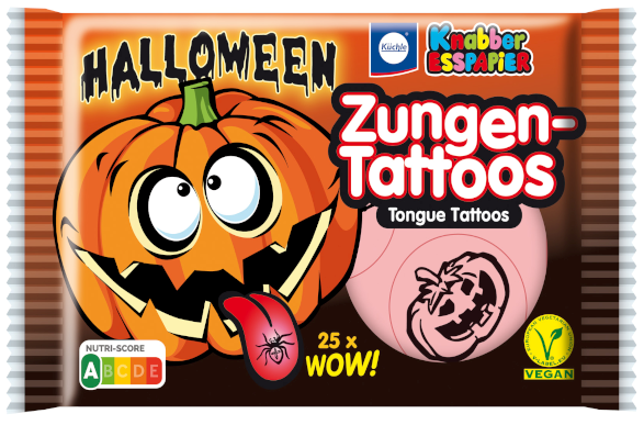 HALLOWEEN TATTOO 25g jedlý papír HALLOWEEN TATTOO 25g jedlý papír