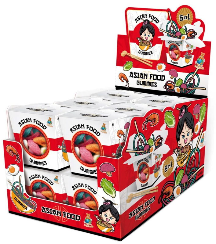ASIAN FOOD 42g želé cukrovinka (Balení:12ks 1ks=25Kč)