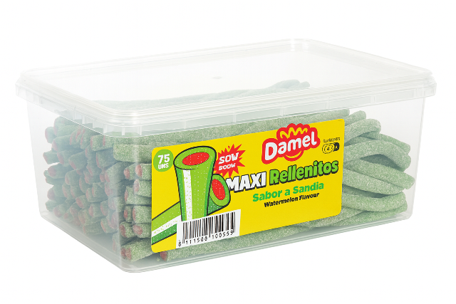 DAMEL MAXI 24g melón kyselé (Balení:75ks 1ks od 4,30Kč) DAMEL MAXI 24g melón kyselé (Balení:75ks 1ks od 4,30Kč)