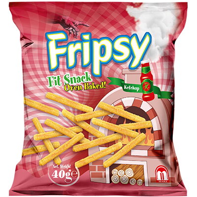 FRIPSY KETCHUP 40g kečupové paličky FRIPSY KETCHUP 40g kečupové paličky