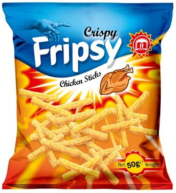 FRIPSY KUŘE 50g kuřecí paličky FRIPSY KUŘE 50g kuřecí paličky