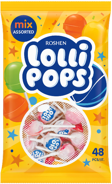 LOLLIPOPS YOGURT 19g ovocné lízatká (Balení:48ks 1ks od 2Kč) LOLLIPOPS YOGURT 19g ovocné lízatká (Balení:48ks 1ks od 2Kč)