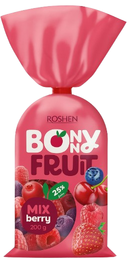 BONNY FRUIT BERRY MIX 200g želé bonbóny