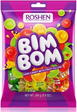 ROSEN BIM BOM 200g ovocné bonbóny