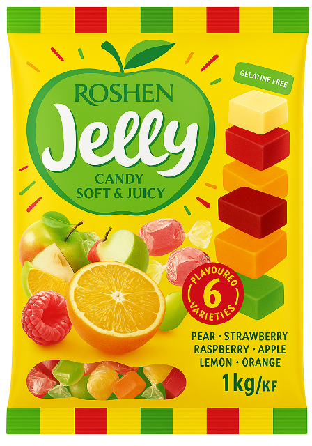 ROSEN JELLY 1kg želé bonbóny ROSEN JELLY 1kg želé bonbóny