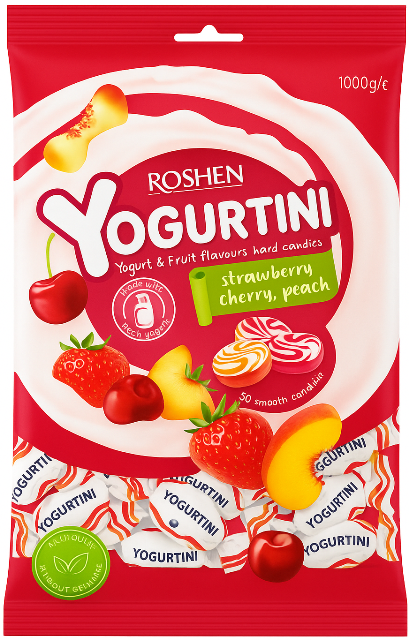 ROSEN YOGURTINI 1kg jogurtové bonbóny ROSEN YOGURTINI 1kg jogurtové bonbóny