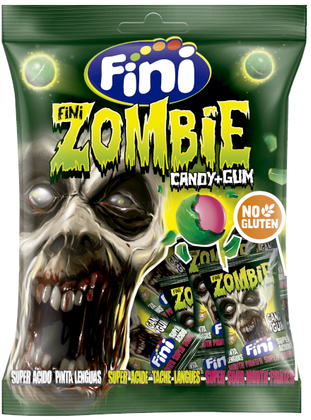 ZOMBIE GUM 75g barvicí žvýkačky