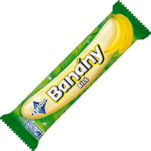 BANÁNY BÍLÉ 80g tyčinka