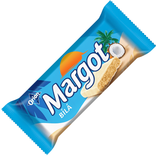 MARGOT BÍLÁ 80g kokosová tyčinka