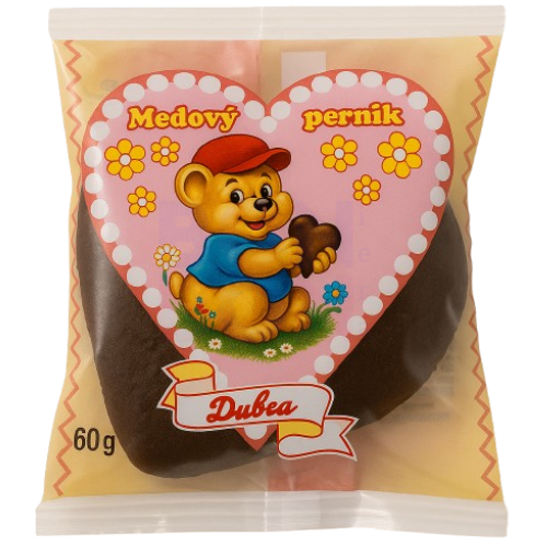 DUBEA SRDÍČKA 60g medový perník