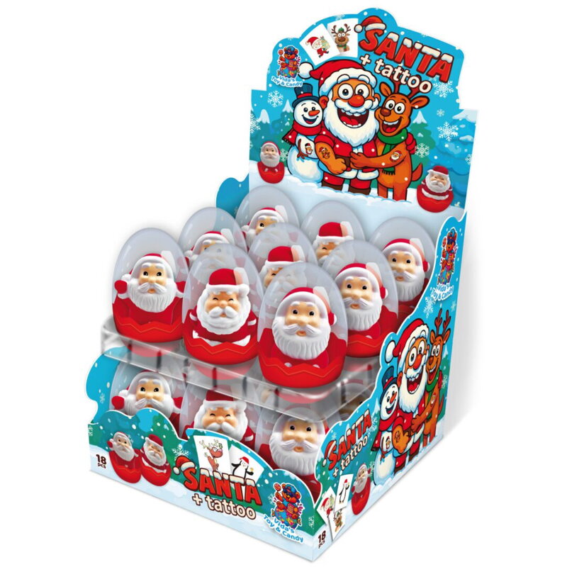 SANTA TATTOO 5g cukrovinka (Baleni:18ks 1ks=23,50Kč)