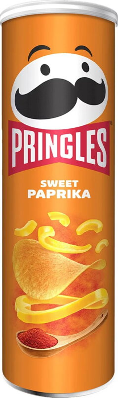 PRINGLES SWEET PAPRIKA 165g sladká paprika chipsy
