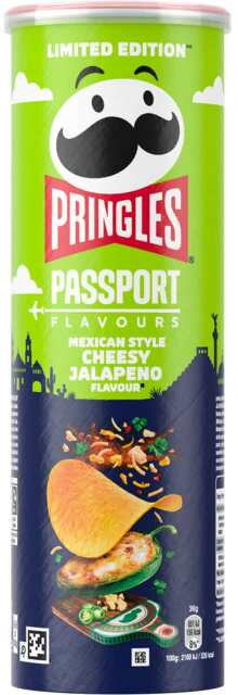 PRINGLES MEXICO 165g jalapeno chipsy