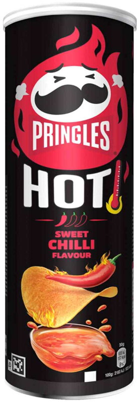 PRINGLES SWEET CHILLI 165g sladce pálivé PRINGLES SWEET CHILLI 165g sladce pálivé