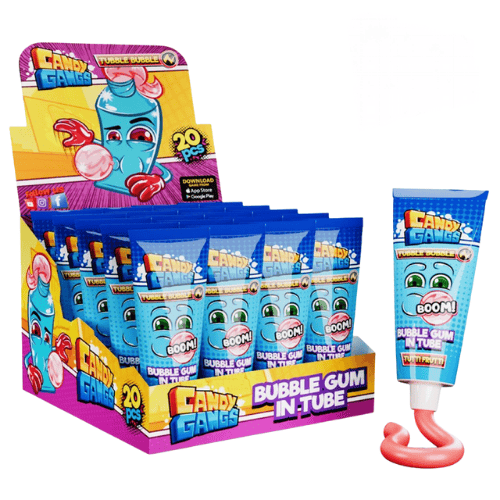 CANDY GANGS TUBBLE BUBBLE 20g žvýkačka(Balení:20ks 1ks=6Kč)