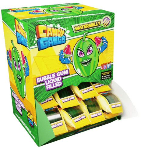 CANDY GANGS WATERMELLY 5g zvýkačky (Balení:200ks 1ks=1Kč)