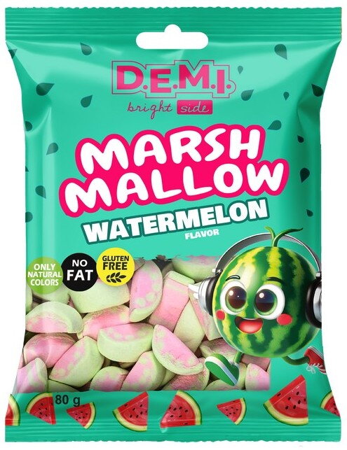 MARSHMALLOW WATERMELON 150g bonbóny MARSHMALLOW WATERMELON 150g bonbóny