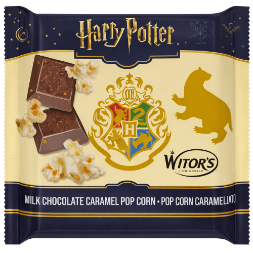 HARRY POTTER 40g mléčná s popcornem