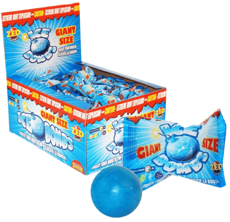 JAWBAREAKER ICE BOMB 13g žvýkačky (Baleni:90ks 1ks=3,50Kč)