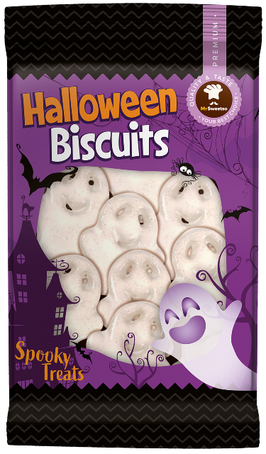 HALLOWEEN SOVA 200g sušenky s polevou HALLOWEEN SOVA 200g sušenky s polevou