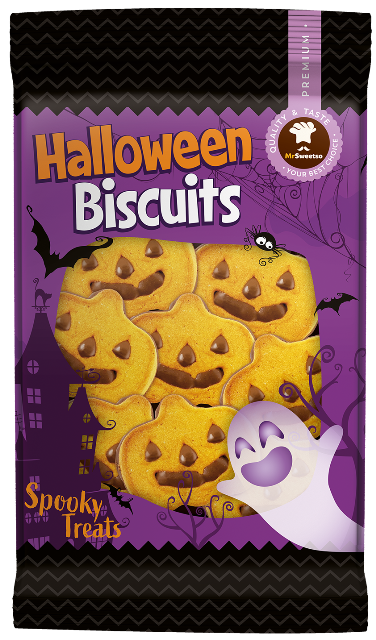 HALLOWEEN DÝNĚ 200g sušenky s polevou HALLOWEEN DÝNĚ 200g sušenky s polevou