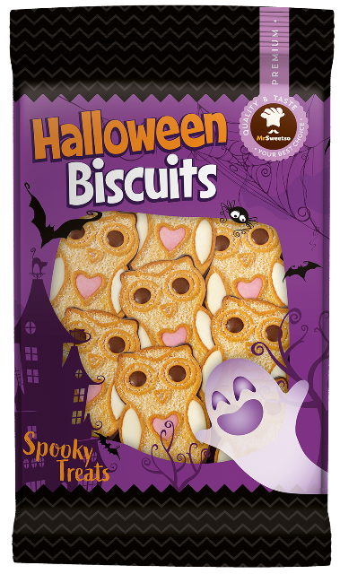 HALLOWEEN SOVA 200g sušenky s polevou
