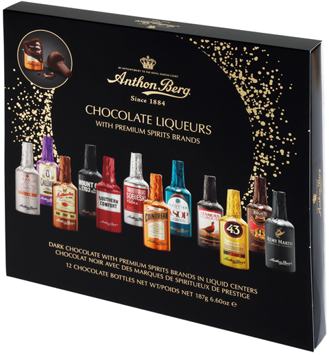 ANTHON BERG LIQUERS 187g likérové pralinky