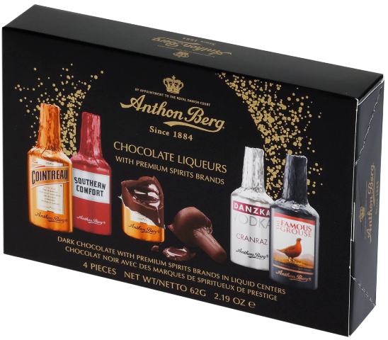 ANTHON BERG LIQUERS 62g likérové pralinky