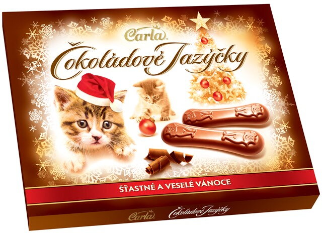 ČOKOLÁDOVÉ JAZYČKY 100g mléčná čokoláda ČOKOLÁDOVÉ JAZYČKY 100g mléčná čokoláda