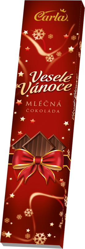 VESELÉ VÁNOCE 25g mléčna čokoláda
