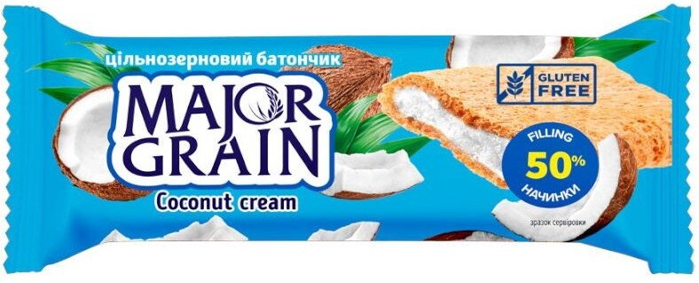 MAJOR GRAIN 40g kokosová tyčinka