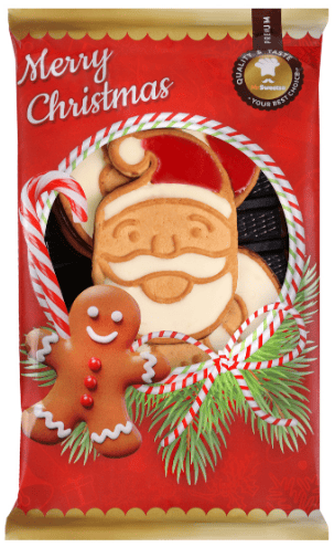 VÁNOCE MIKULÁŠ 200g sušenky s polevou