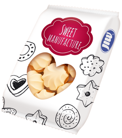 SWEET MANUFACTURE 200g smetanové pusinky SWEET MANUFACTURE 200g smetanové pusinky