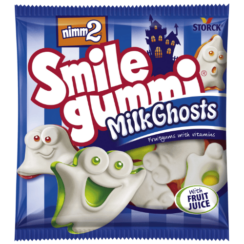 NIMM2 MILK GHOST 90g želé bonbóny NIMM2 MILK GHOST 90g želé bonbóny