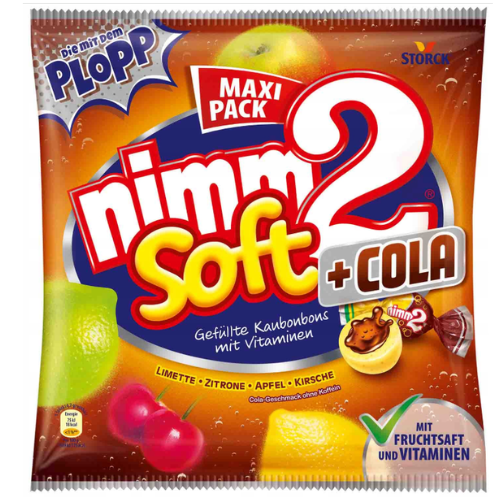 NIMM2 SOFT COLA 90g žvýkaci bonbóny NIMM2 SOFT COLA 90g žvýkaci bonbóny
