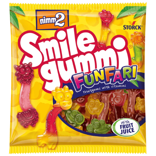 NIMM2 FUNFARI 90g želé bonbóny NIMM2 FUNFARI 90g želé bonbóny