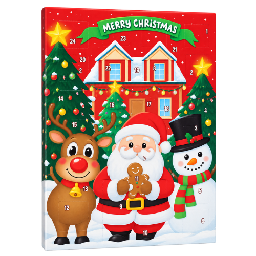 MERRY CHRISTMAS 50g adventní kalendář