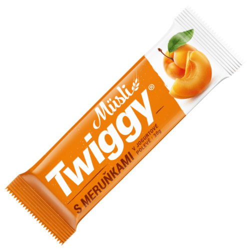 TWIGGY MŰSLI 40g meruňka/jogurt tyčinka